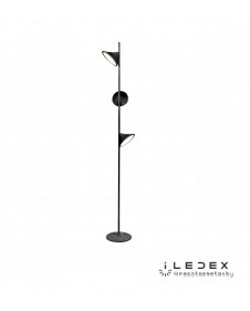Торшер, напольный светодиодный светильник iLedex SYZYGY F010230 BK
