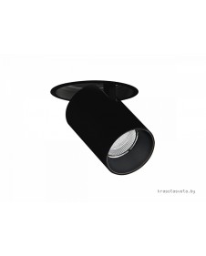 Встраиваемый светодиодный светильник Donolux DL18621/01R Black Dim