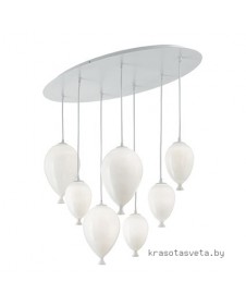 Светильник IDEAL LUX CLOWN SP7 BIANCO 100876