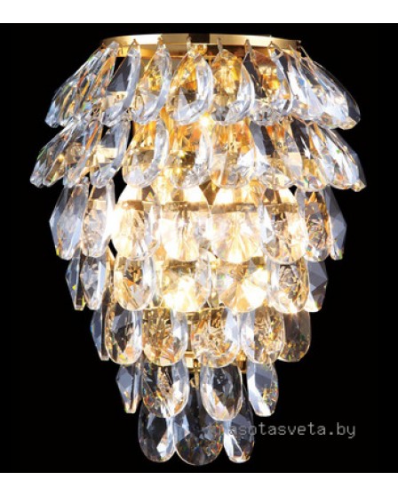 Светильник Crystal lux CHARME AP3 GOLD/TRANSPARENT 1374/403