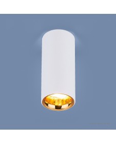 Накладной потолочный светодиодный светильник Elektrostandard DLR030 12W 4200K белый матовый/золото a040669