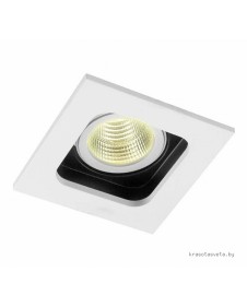 Встраиваемый светильник Donolux DL18614/01WW-SQ White/Black