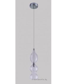 Светильник подвесной Crystal Lux IRIS SP1 B TRANSPARENT 2075/201