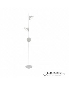 Торшер, напольный светодиодный светильник iLedex SYZYGY F010230 WH