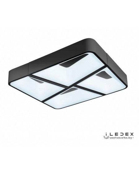 Потолочный светодиодный светильник iLedex LUMINOUS S1894/52 BK