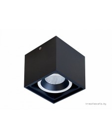 Светильник потолочный светодиодный Donolux DL18415/11WW-SQ Black/White Dim
